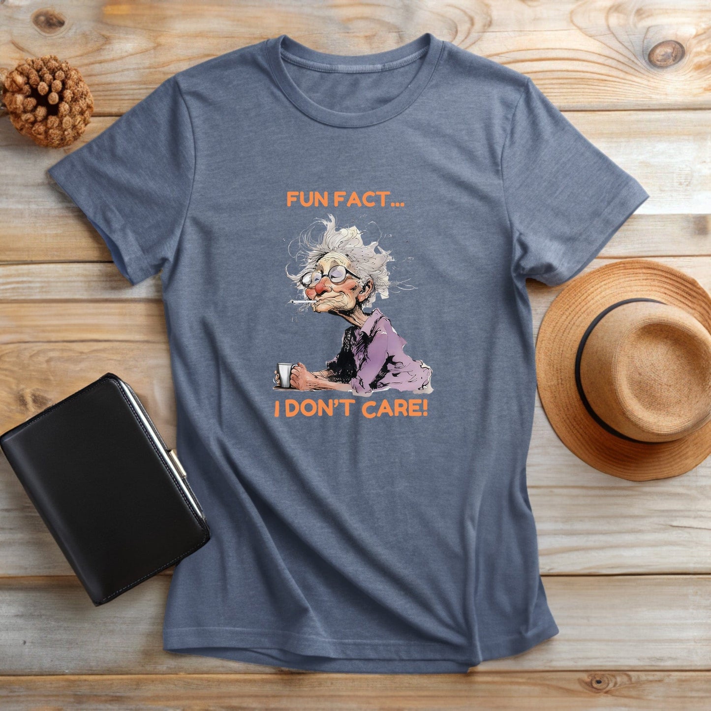 Don't Care Granny T-shirt