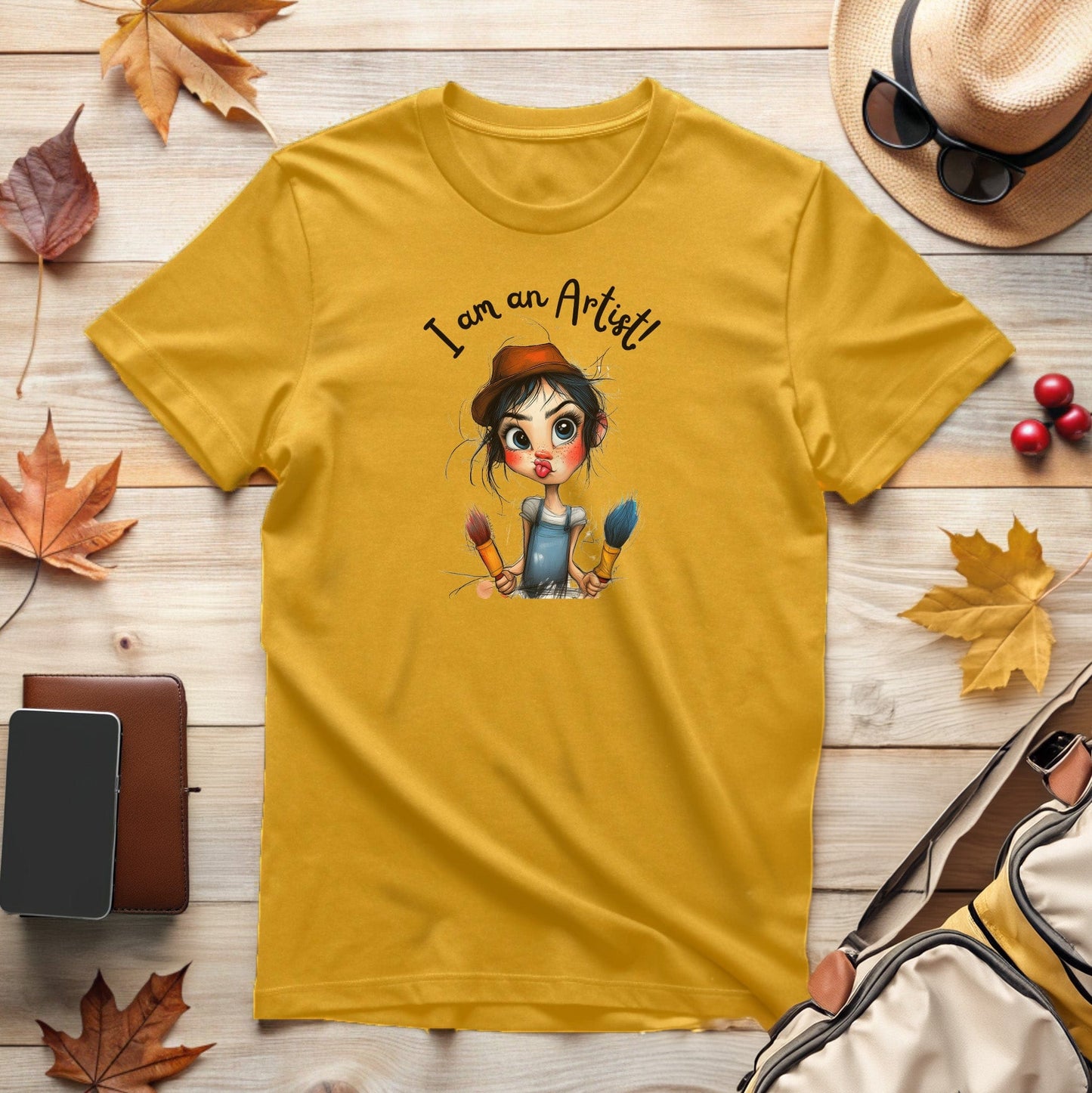 Girl Painter T-Shirt