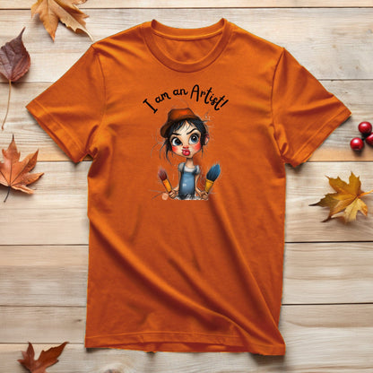 Girl Painter T-Shirt