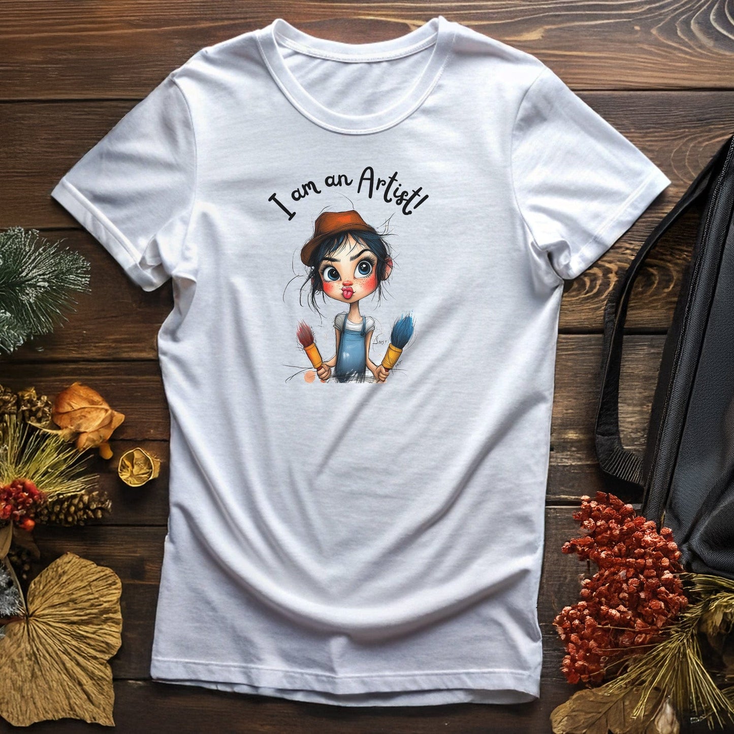 Girl Painter T-Shirt