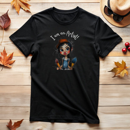 Girl Painter T-Shirt