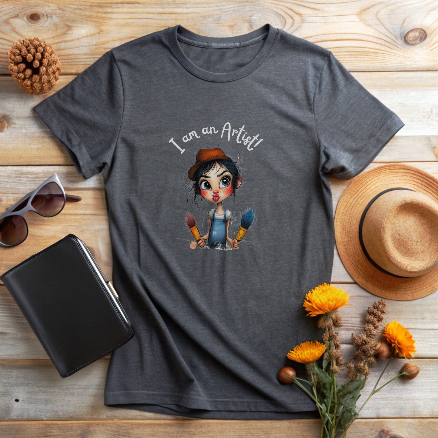 Girl Painter T-Shirt