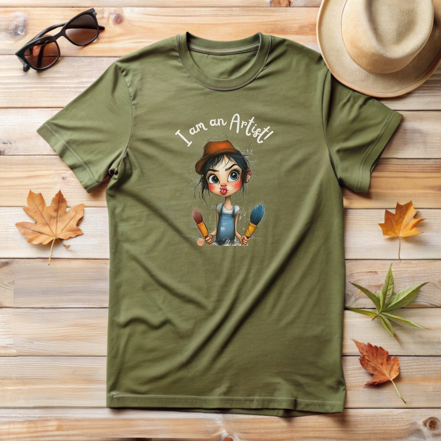 Girl Painter T-Shirt