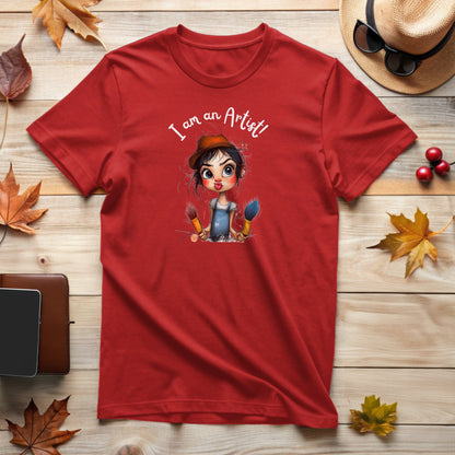 Girl Painter T-Shirt