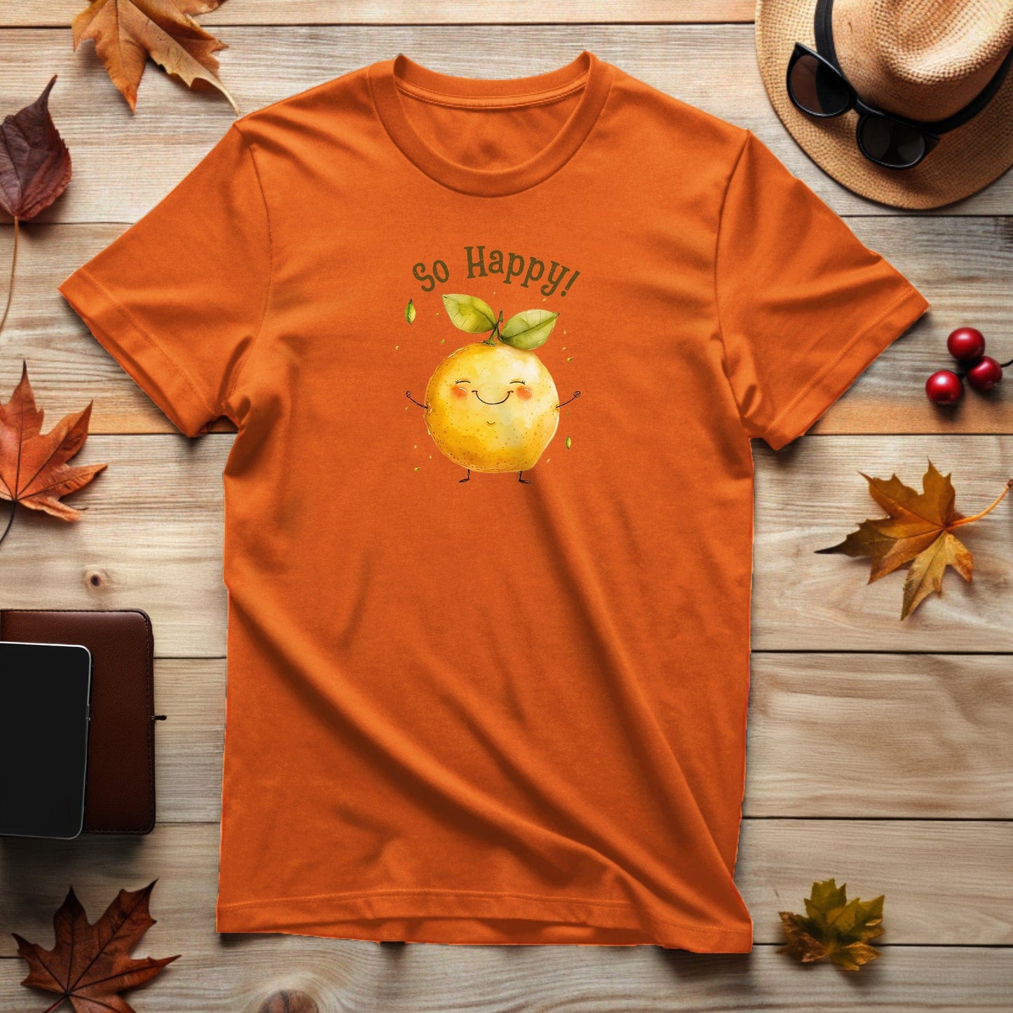 So-Happy Orange T-Shirt