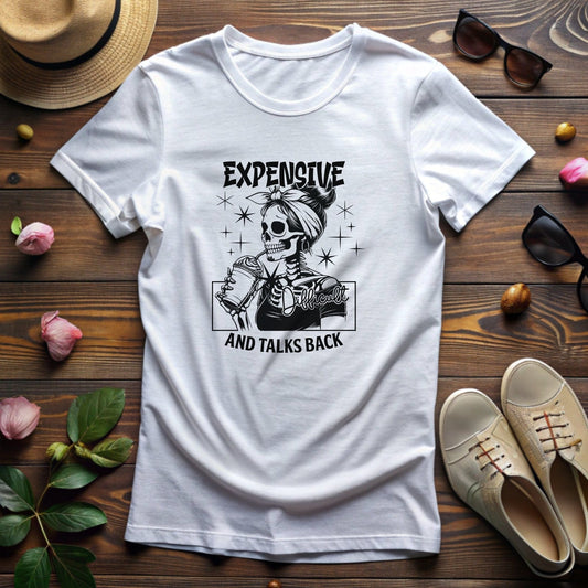 Difficult Teen Skeleton Girl T-Shirt