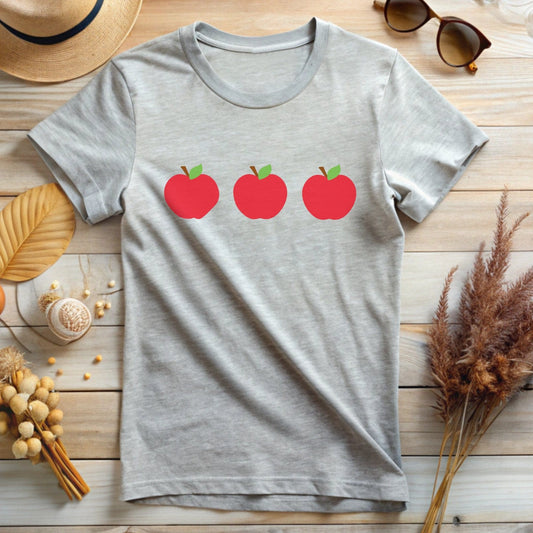 Red Apples Graphic Design T-Shirt