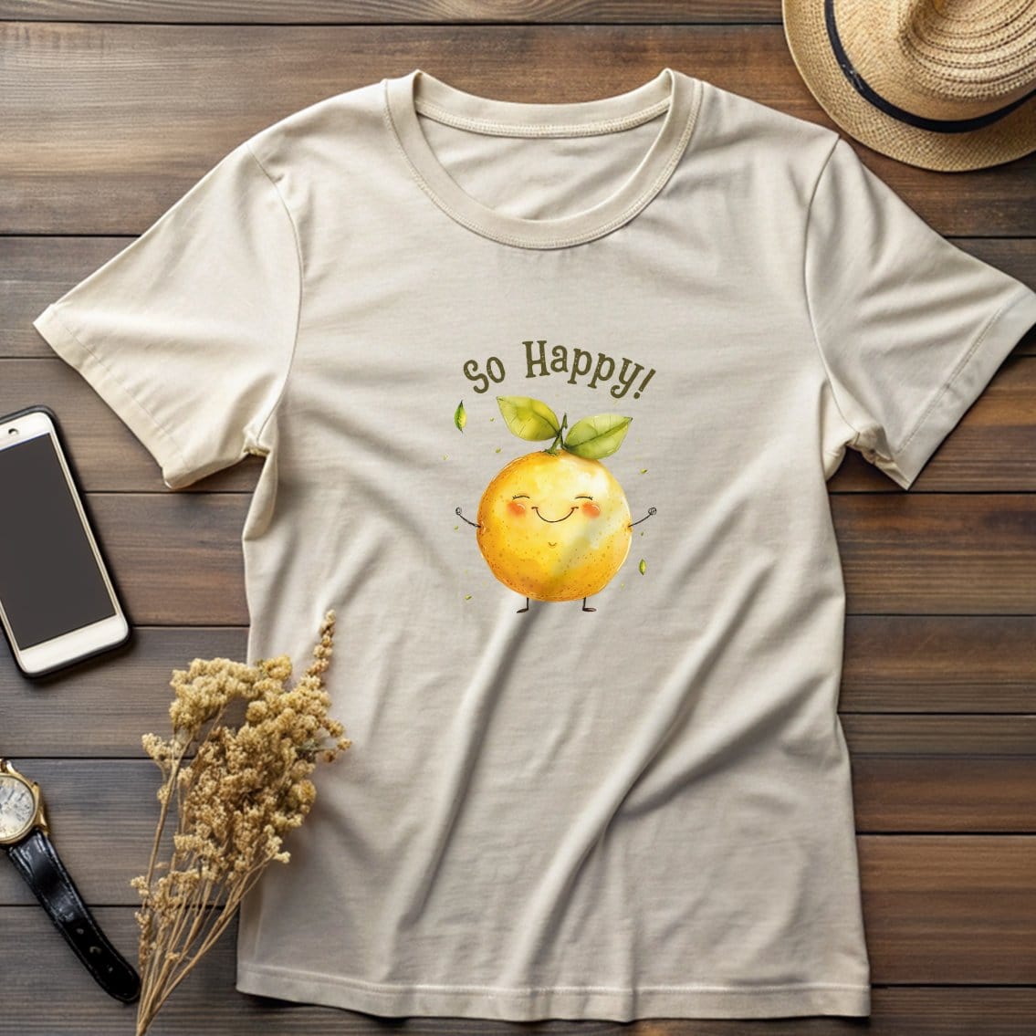 So-Happy Orange T-Shirt