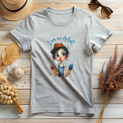 Girl Painter T-Shirt