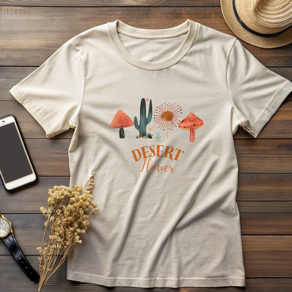 Desert Flower Cactus T-Shirt