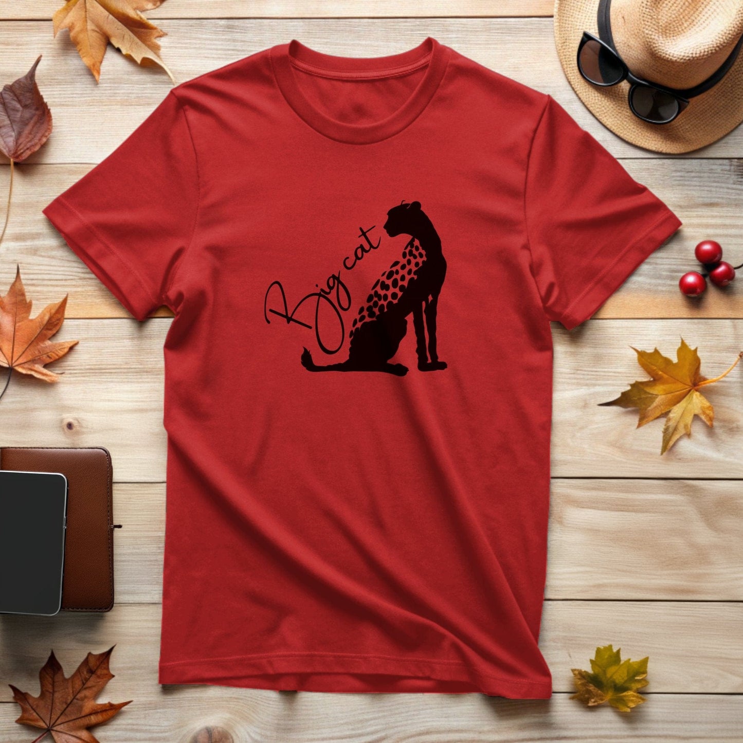 Big Cat Graphic T-Shirt