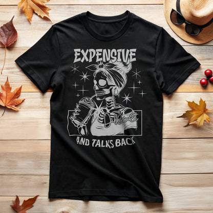 Difficult Teen Skeleton Girl T-Shirt