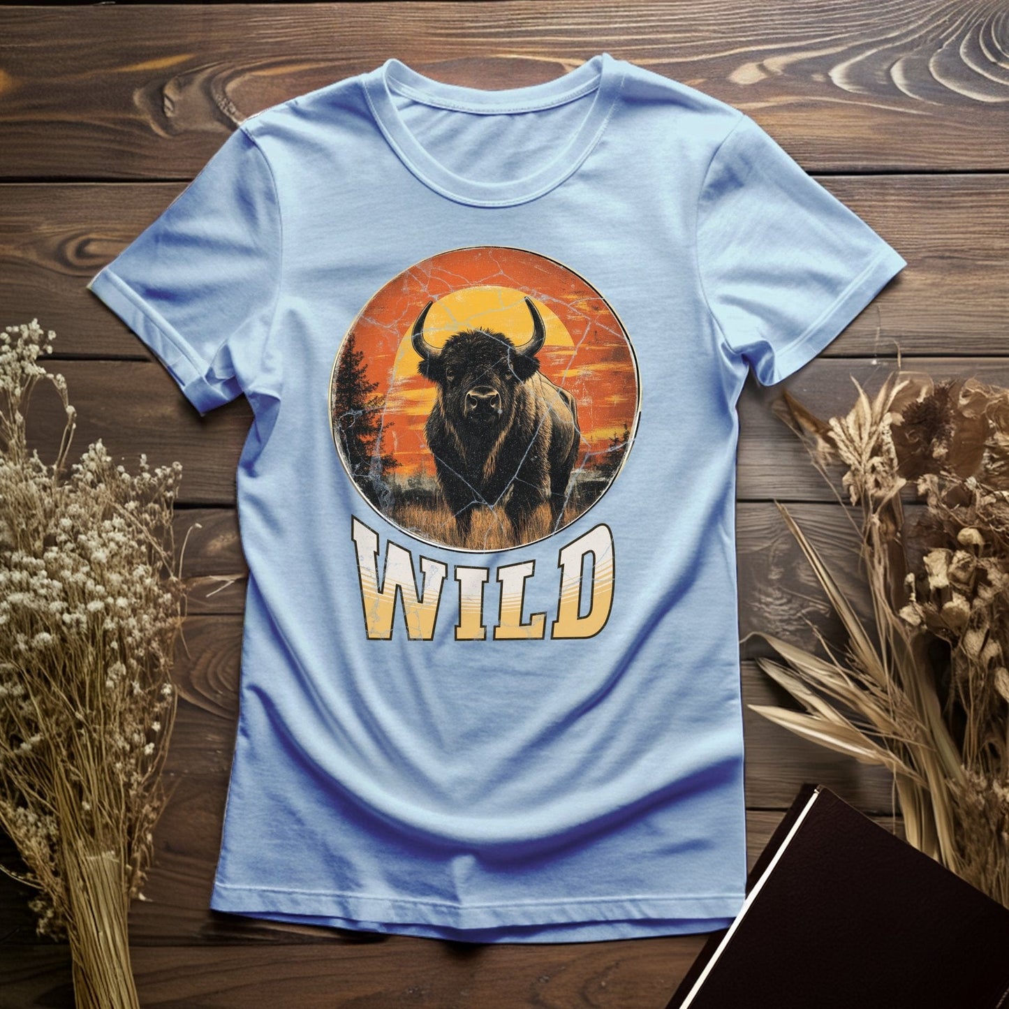 Bison at Sunset T-Shirt