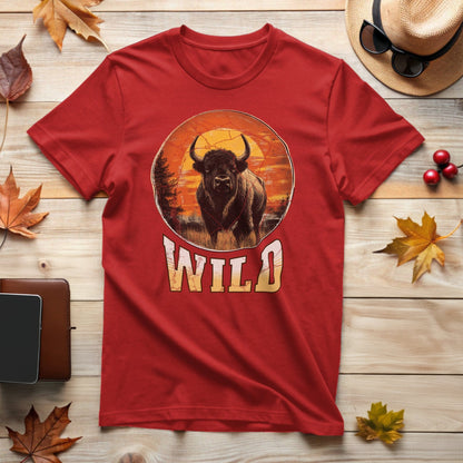 Bison at Sunset T-Shirt