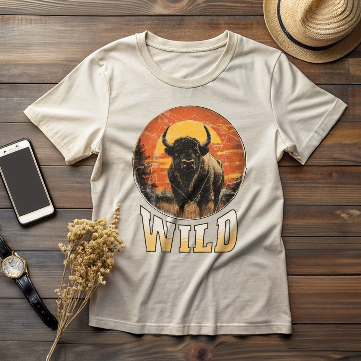 Bison at Sunset T-Shirt